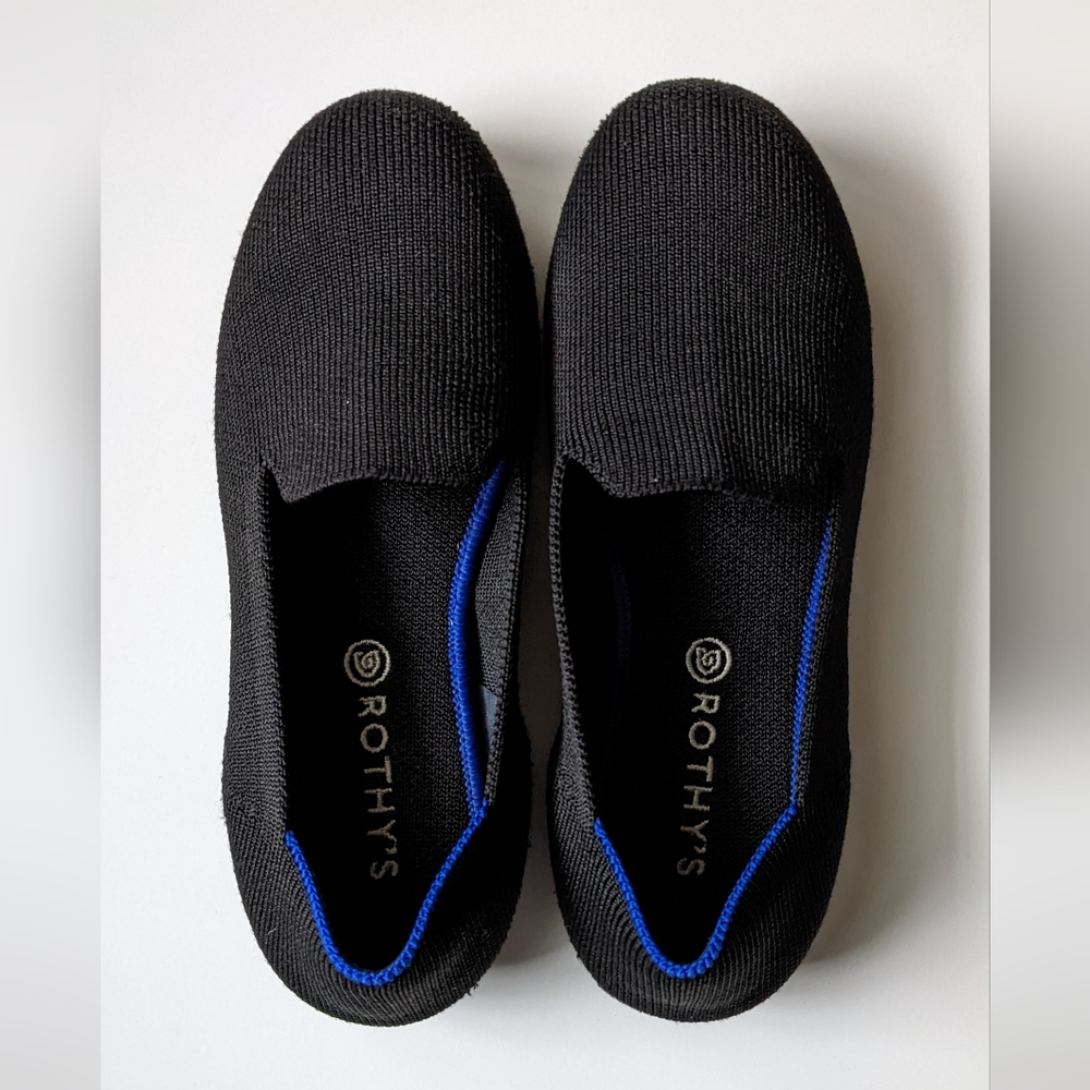 Rothy's Kids Loafer in Black - Girl's Size 1